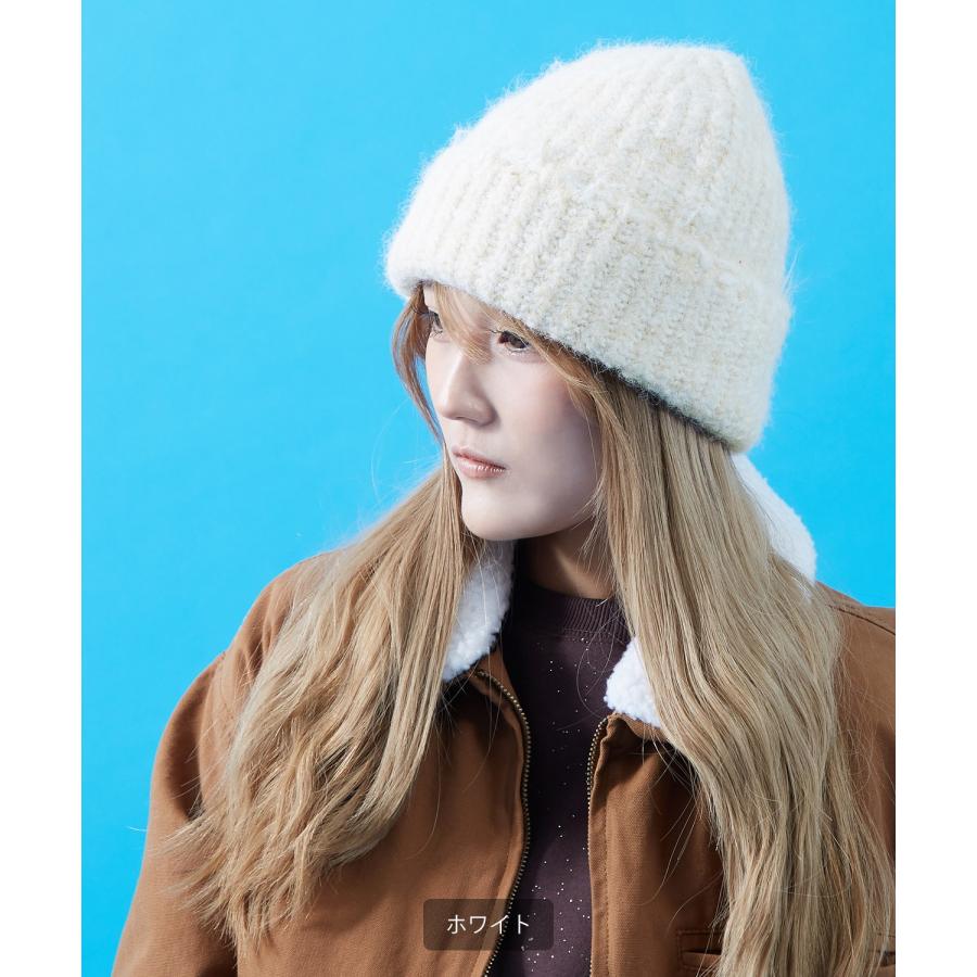 ニットキャップ ビーニー メンズ レディース ふわふわ モヘア風 ミックスカラー ニット帽 ニットワッチ ストリート 古着MIX 韓国ファッション Y2K カジュアル | improves | 16