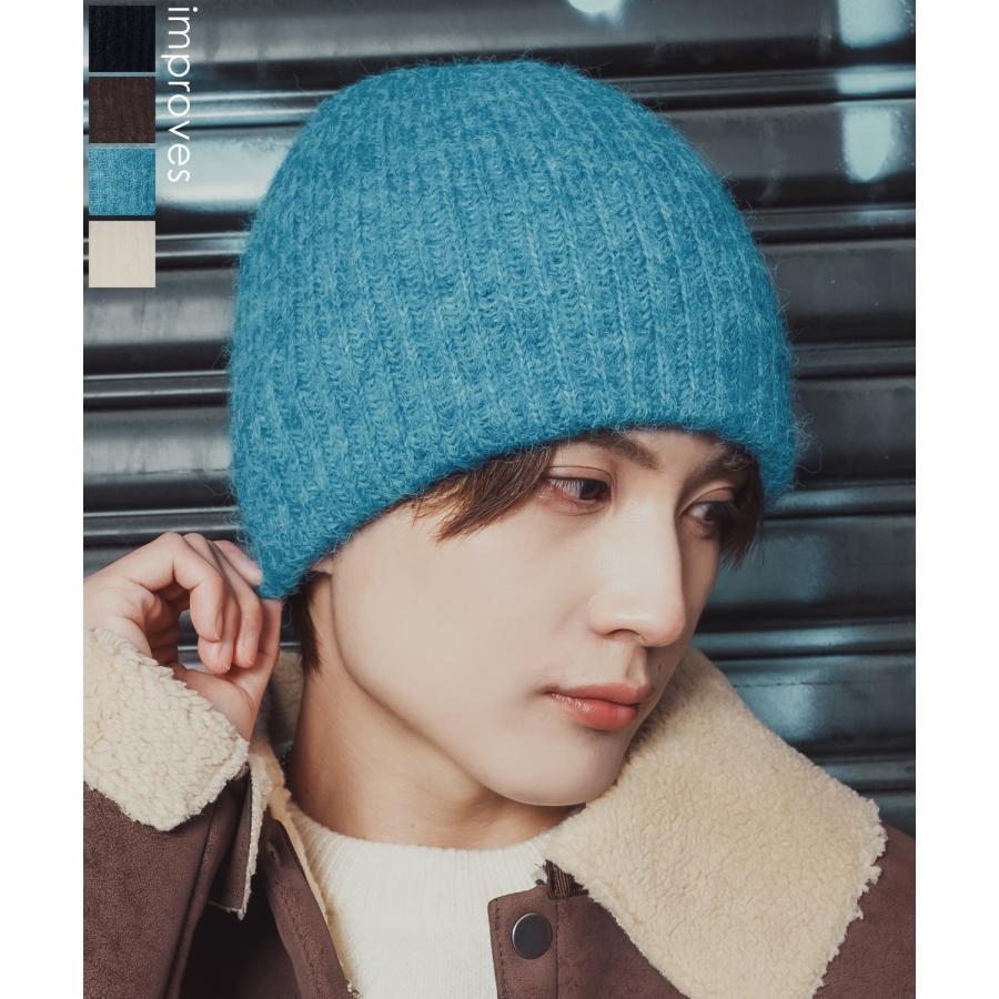 ニット帽 メンズ ニット帽子 ニットキャップ ビーニー 帽子 カジュアル ストリート スケーター アメカジ 古着MIX 韓国ファッション | improves