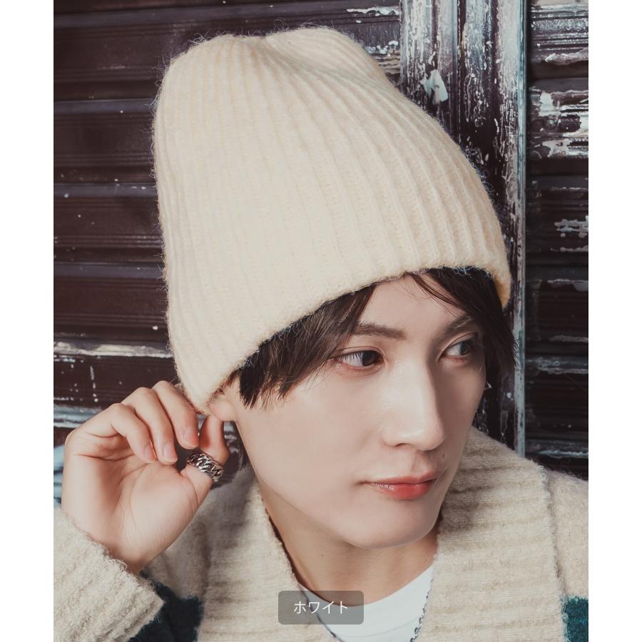 ニット帽 メンズ ニット帽子 ニットキャップ ビーニー 帽子 カジュアル ストリート スケーター アメカジ 古着MIX 韓国ファッション | improves | 14