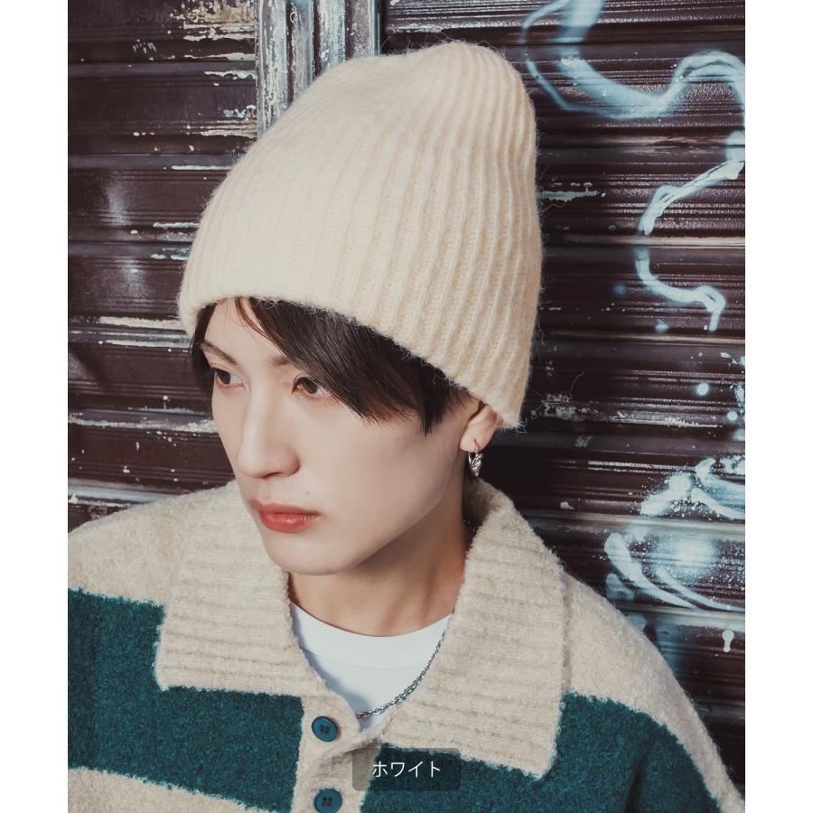 ニット帽 メンズ ニット帽子 ニットキャップ ビーニー 帽子 カジュアル ストリート スケーター アメカジ 古着MIX 韓国ファッション | improves | 15