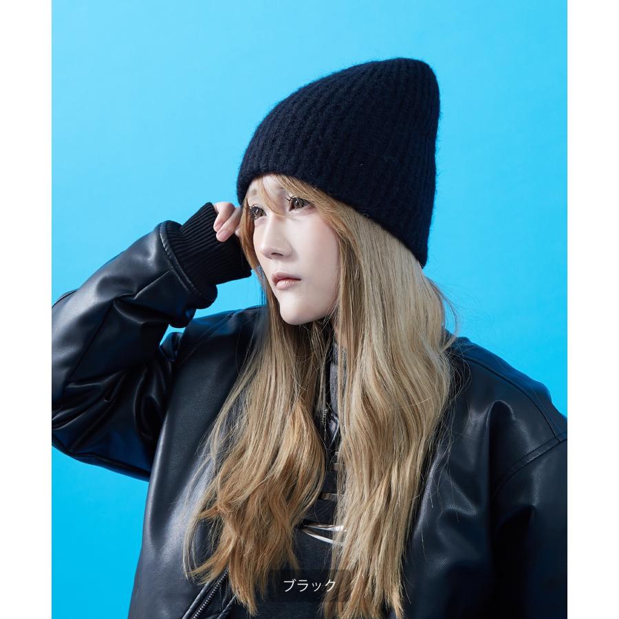 ニット帽 メンズ ニット帽子 ニットキャップ ビーニー 帽子 カジュアル ストリート スケーター アメカジ 古着MIX 韓国ファッション | improves | 20