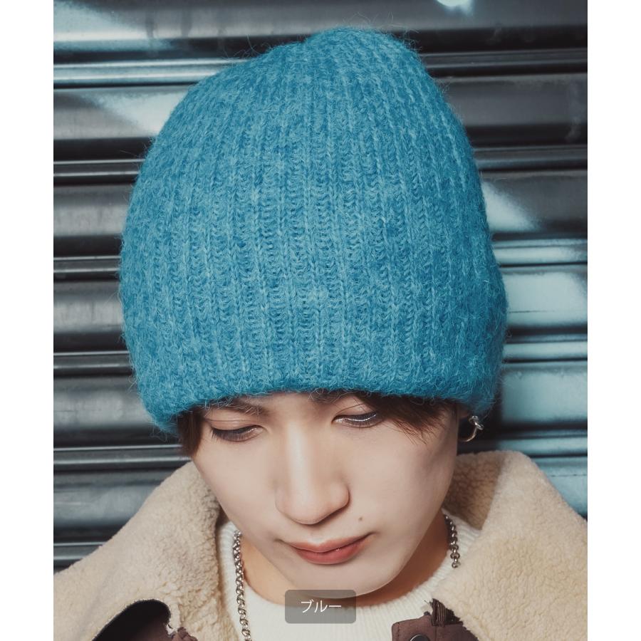 ニット帽 メンズ ニット帽子 ニットキャップ ビーニー 帽子 カジュアル ストリート スケーター アメカジ 古着MIX 韓国ファッション | improves | 05