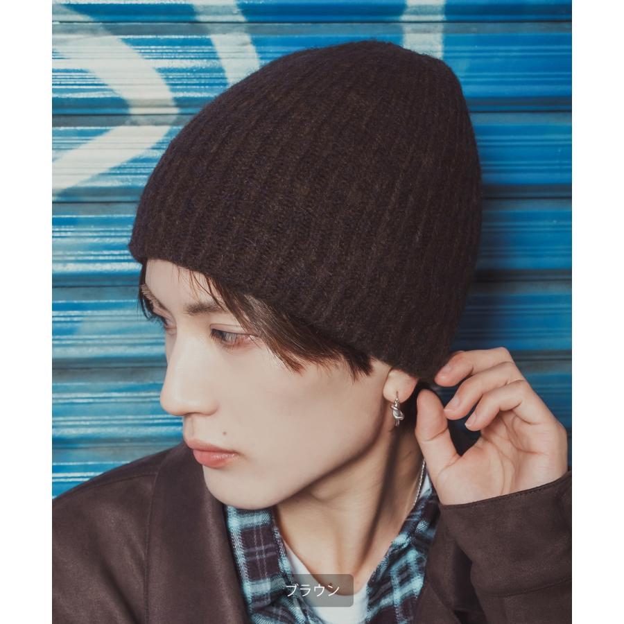 ニット帽 メンズ ニット帽子 ニットキャップ ビーニー 帽子 カジュアル ストリート スケーター アメカジ 古着MIX 韓国ファッション | improves | 09