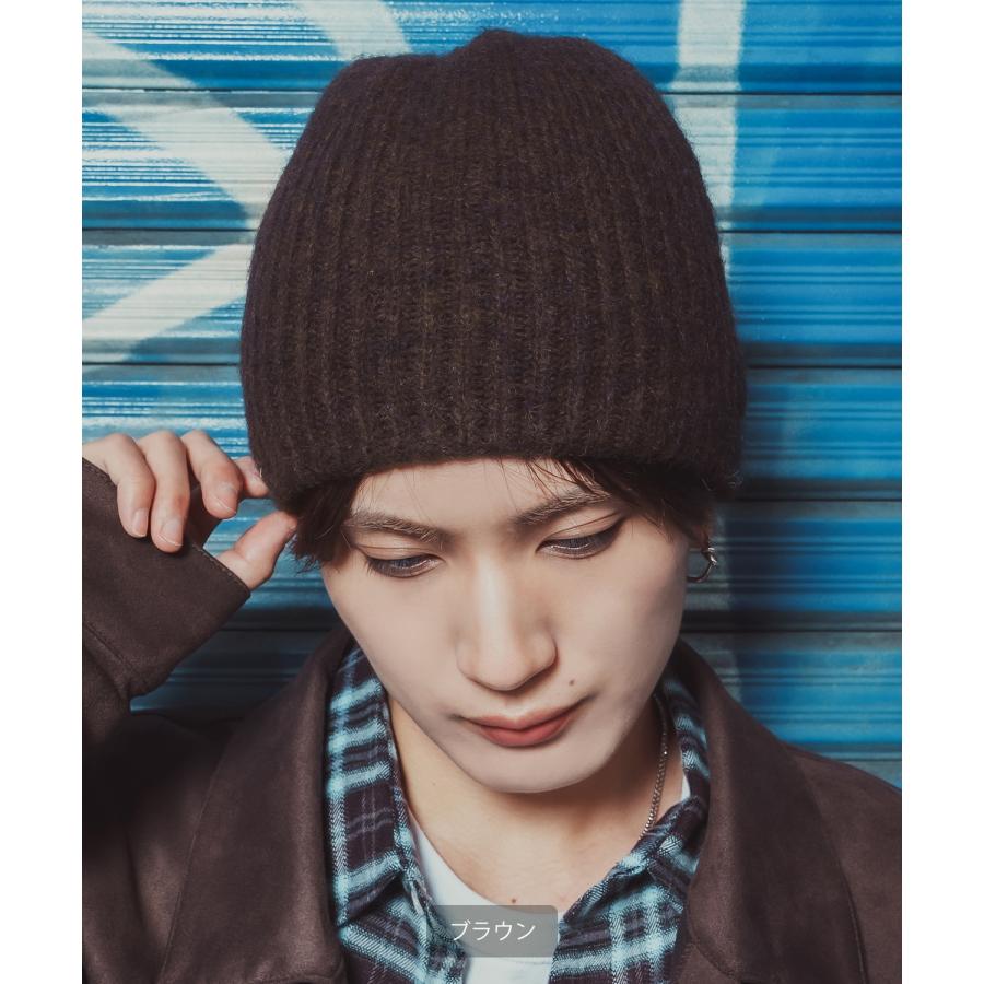 ニット帽 メンズ ニット帽子 ニットキャップ ビーニー 帽子 カジュアル ストリート スケーター アメカジ 古着MIX 韓国ファッション | improves | 10