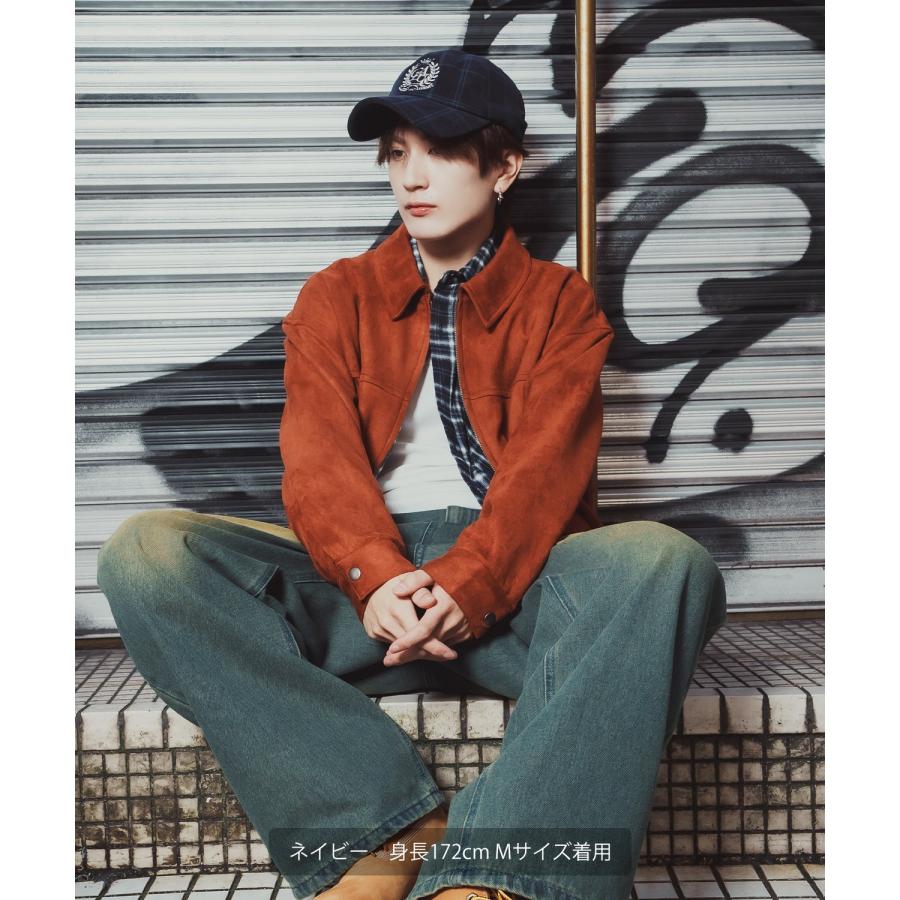 チェックシャツ クロップド丈 メンズ 長袖シャツ グランジファッション ストリート オーバーサイズ ビッグシルエット Y2K 韓国 古着MIX アメカジ カジュアル | improves | 16