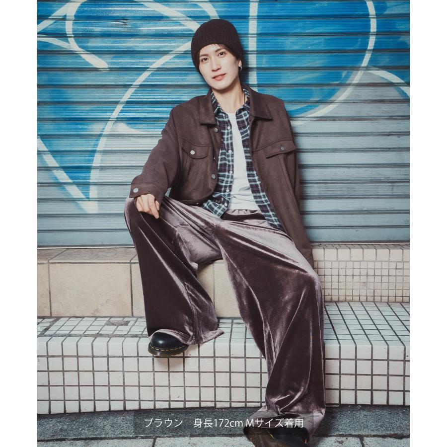 チェックシャツ クロップド丈 メンズ 長袖シャツ グランジファッション ストリート オーバーサイズ ビッグシルエット Y2K 韓国 古着MIX アメカジ カジュアル | improves | 07