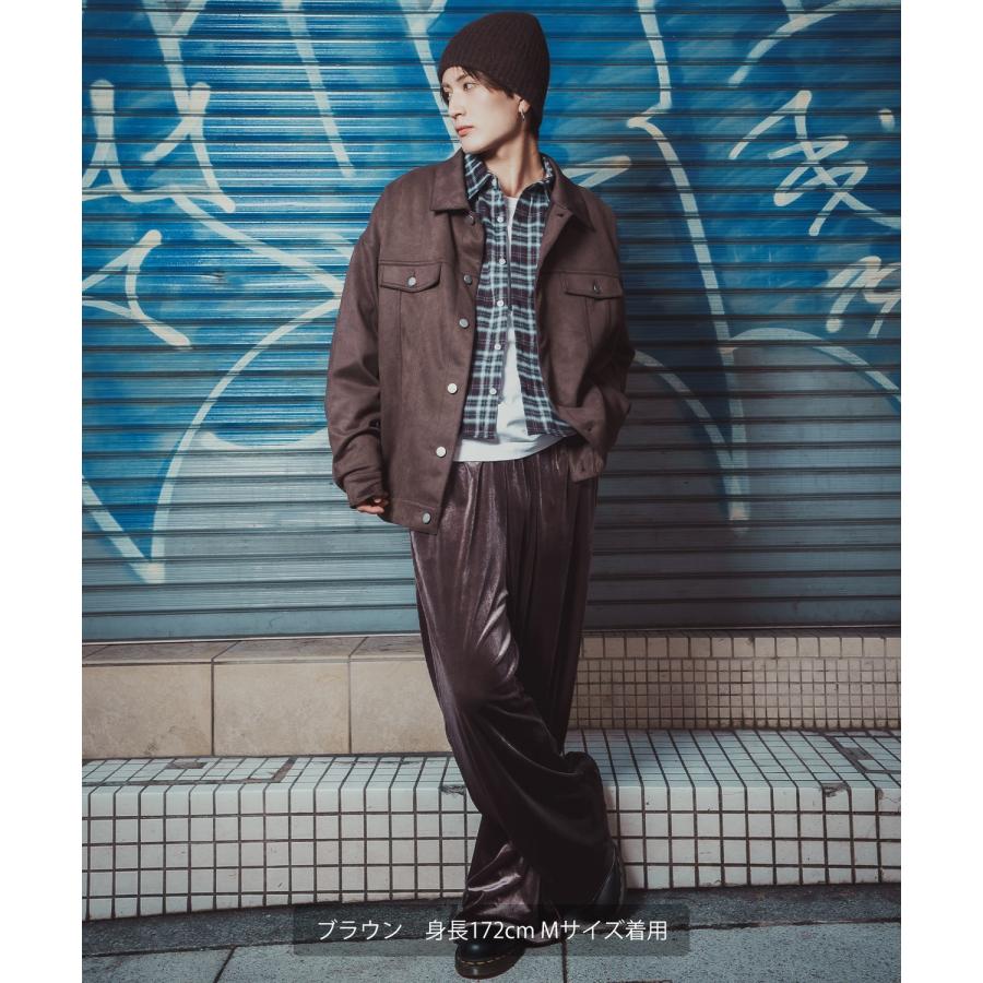 チェックシャツ クロップド丈 メンズ 長袖シャツ グランジファッション ストリート オーバーサイズ ビッグシルエット Y2K 韓国 古着MIX アメカジ カジュアル | improves | 09