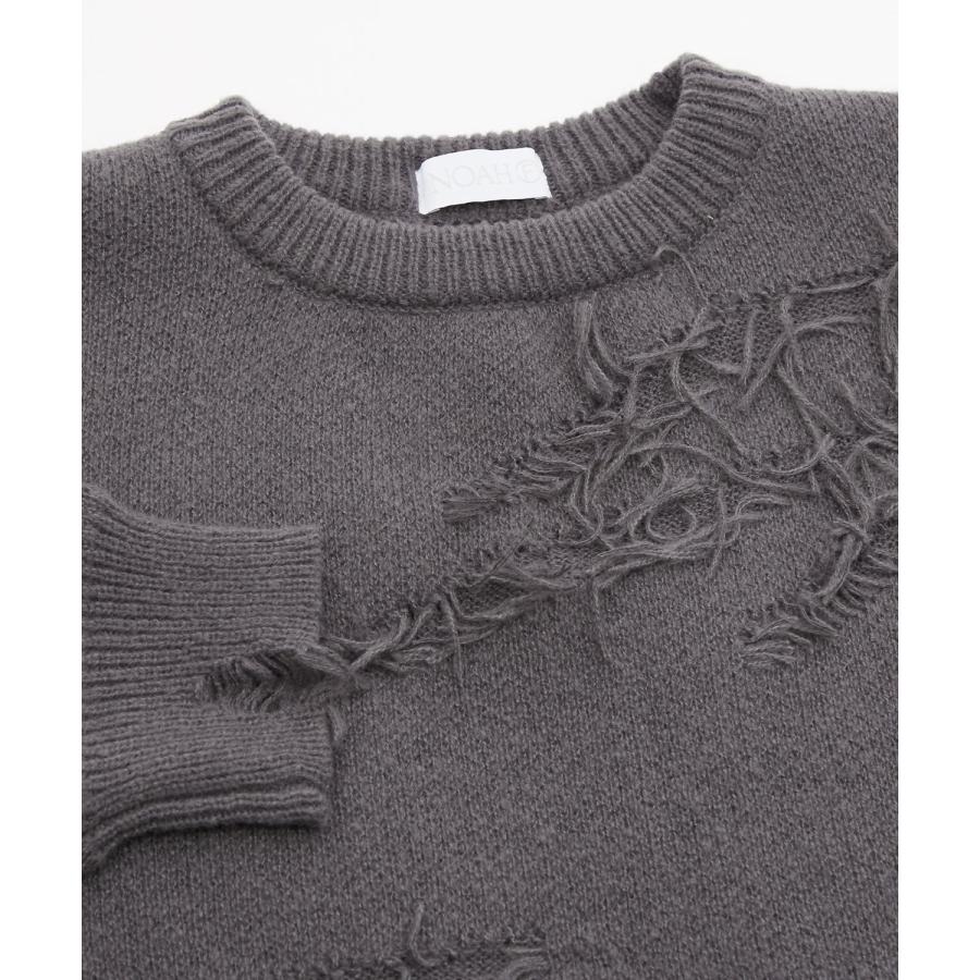 ダメージセーター グランジニット メンズ ストリート系 モード系 トップス セーター 大きめ ルーズシルエット 韓国ファッション 古着MIX | improves | 21