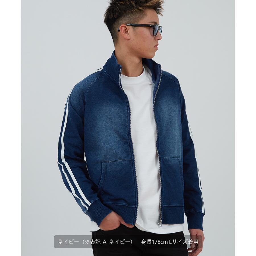 improves デニムジャケット メンズ スウェットデニム カット