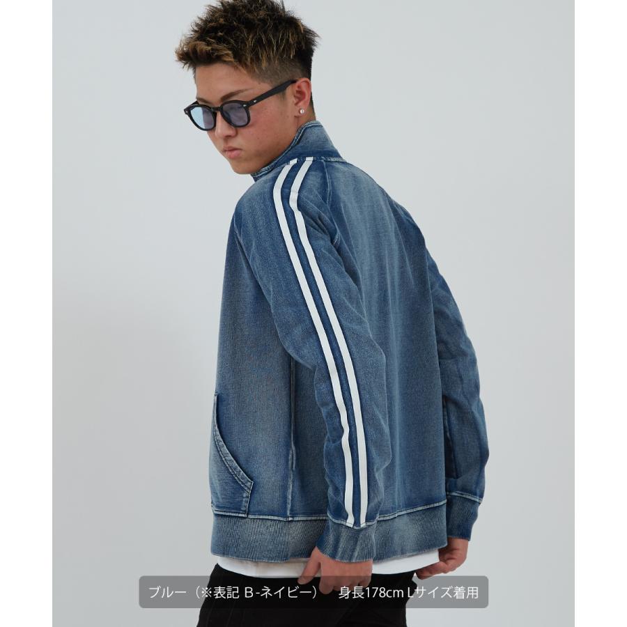 improves デニムジャケット メンズ スウェットデニム カットデニム