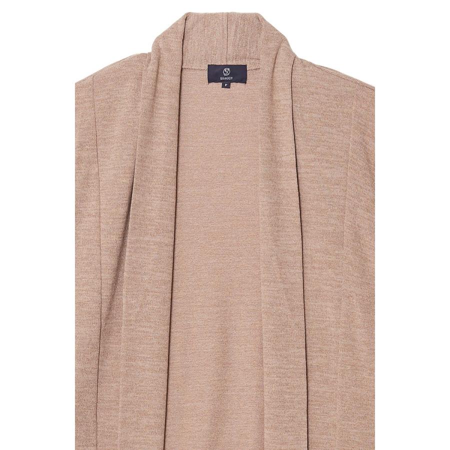 ショール カーディガン メンズ ニット セーター ショールカラー 春 アウター ジャケット オーバーサイズ ベージュ ネイビー | improves | 09