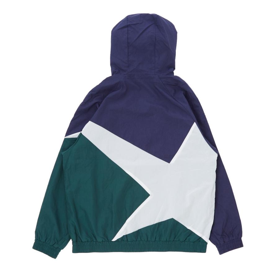 ビッグシルエット ナイロンジャケット マウンテンパーカー マンパー メンズ ビッグサイズ 大きいサイズ 星 スター 黒 青 赤 | improves | 07