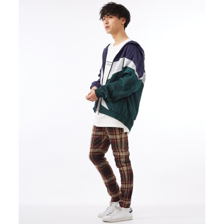 ビッグシルエット ナイロンジャケット マウンテンパーカー マンパー メンズ ビッグサイズ 大きいサイズ 星 スター 黒 青 赤 | improves | 14