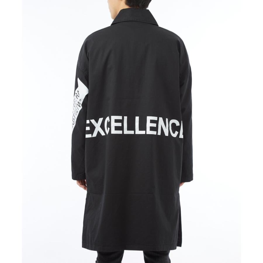 ビッグシルエット コート メンズ ロング オーバーサイズ ミリタリージャケット ロングコート ビックシルエット アウター 黒 | improves | 11