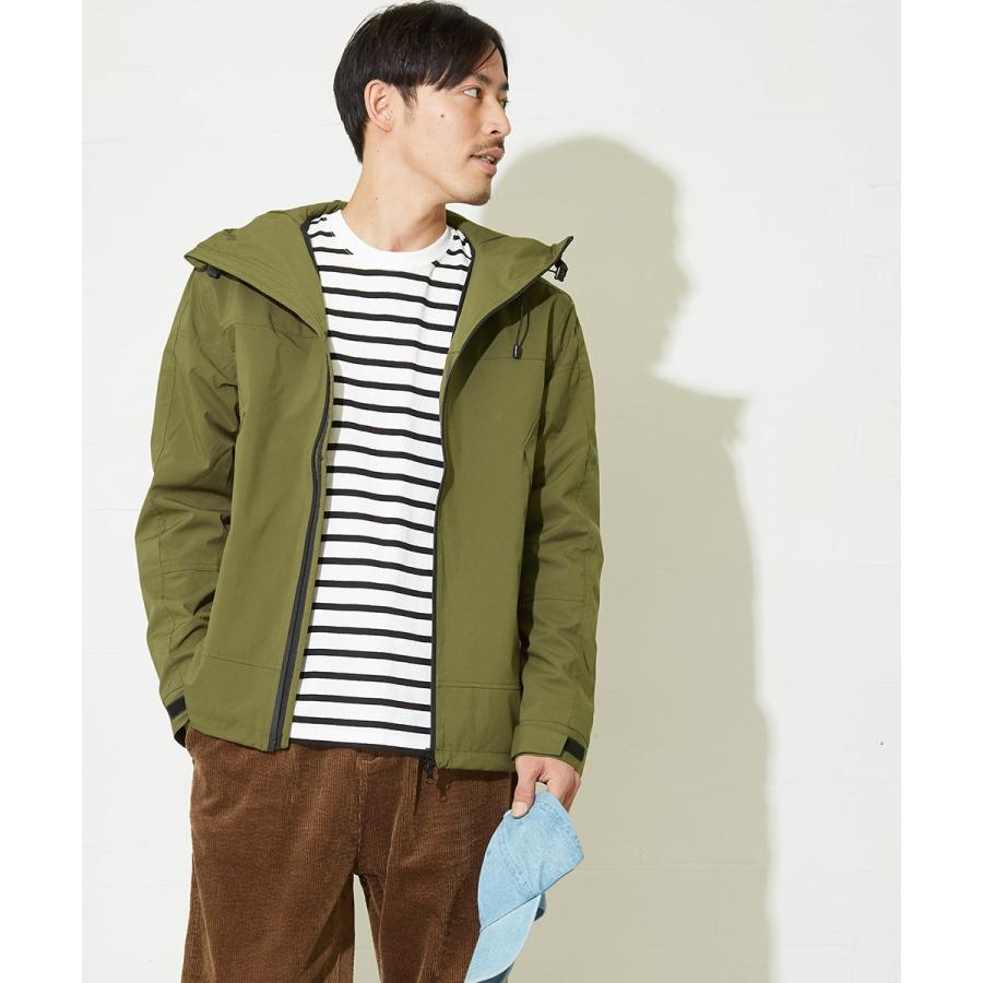 マウンテンパーカー メンズ 迷彩 チェック マンパー ライトジャケット ボリュームネック ナイロン カモフラ 黒 ストリート系 | improves | 02