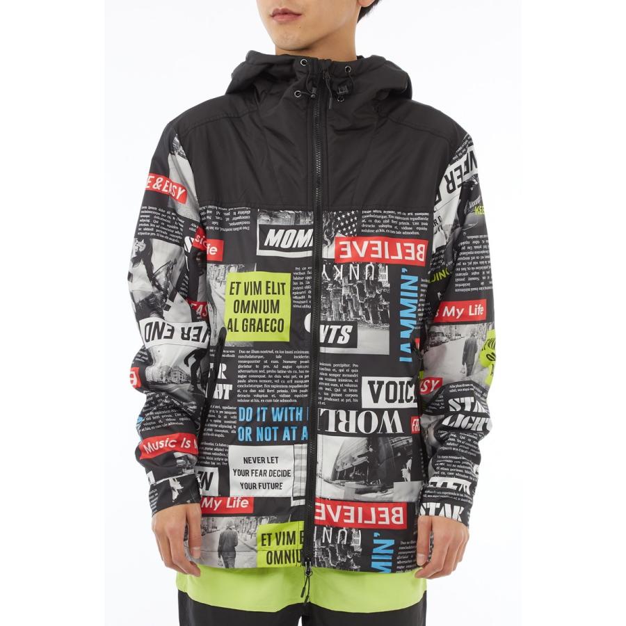 マウンテンパーカー メンズ マウンテンパーカ ジャケット 春 アウター ボリュームネック ナイロン パーカー マンパー 撥水 | improves | 09