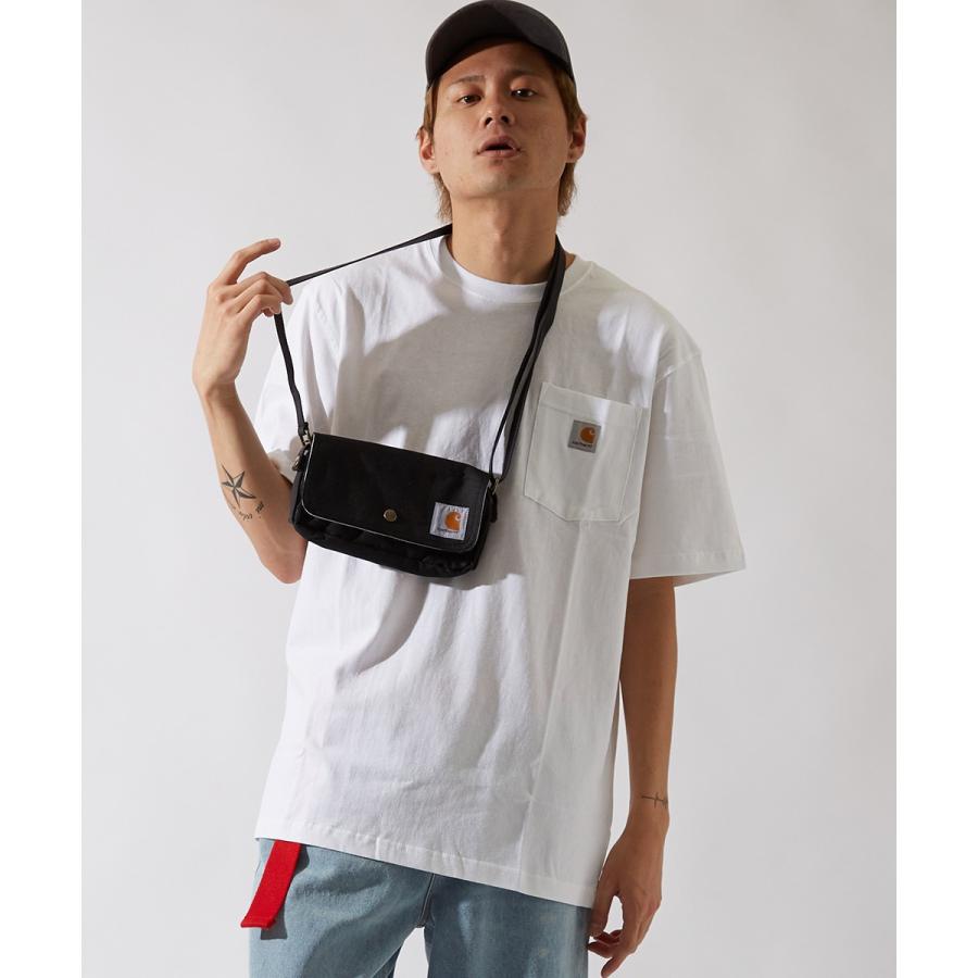 Carhartt カーハート ミニ ショルダーバッグ メンズ サコッシュ サコッシュバッグ ブランド ロゴ バック かばん カバン 鞄 ブラック 黒 | Carhartt | 04