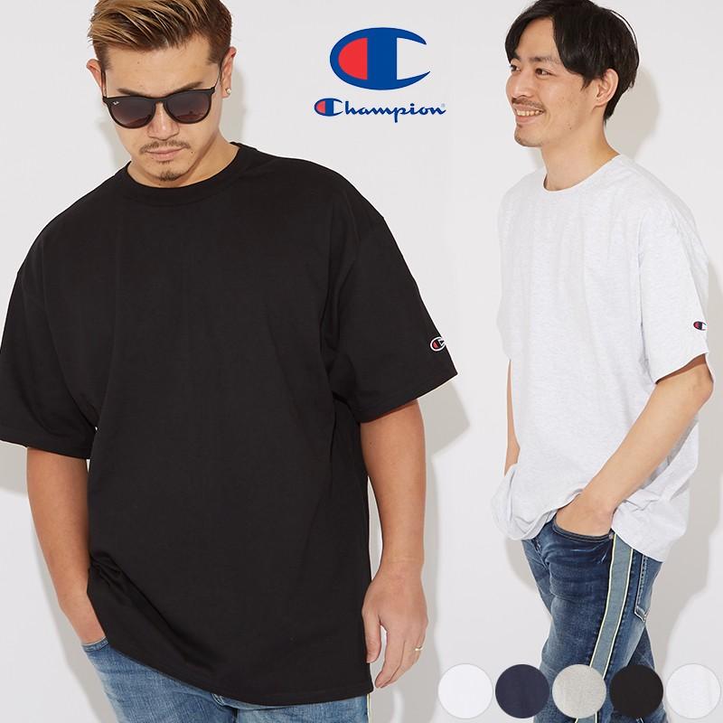 Champion チャンピオン Tシャツ メンズ 半袖 クルーネック ブランド ロゴ 無地 カットソー 半袖tシャツ ホワイト ブラック グレー 白 Improves インプローブス 通販 Yahoo ショッピング