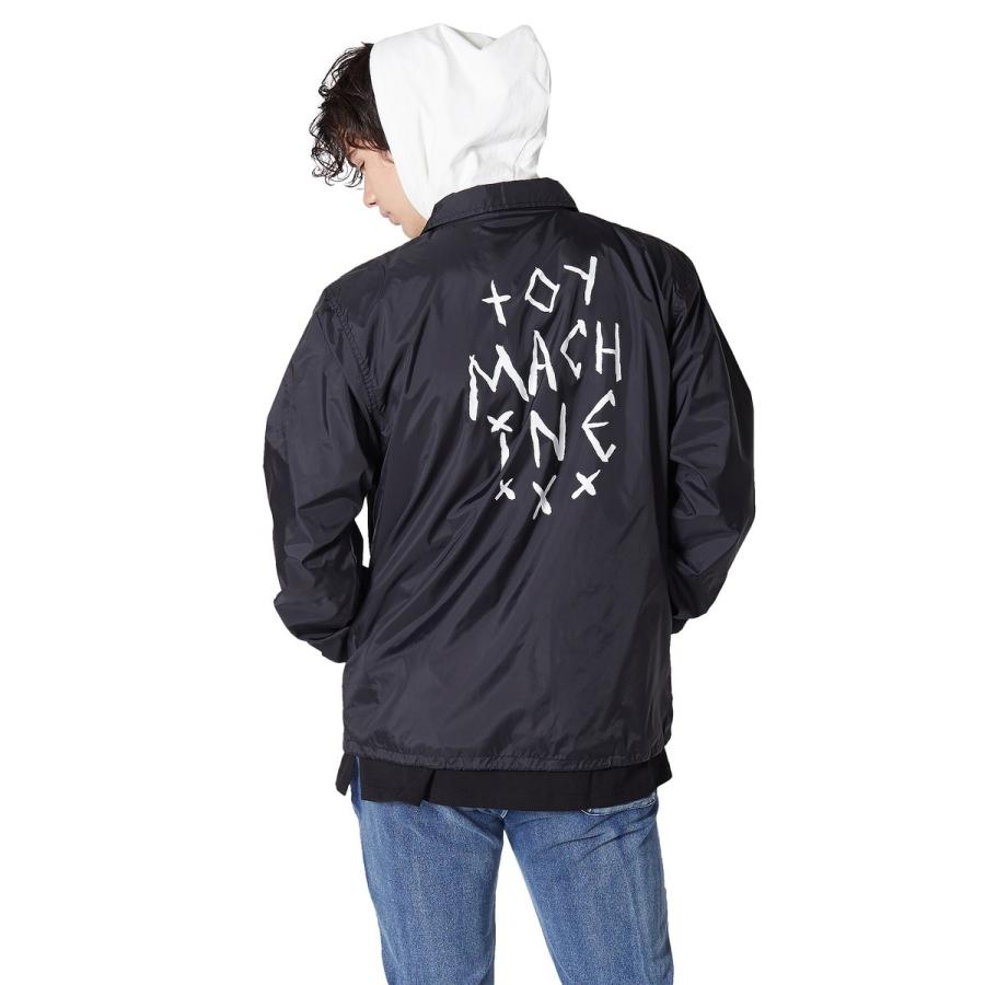 TOY MACHINE トイマシーン コーチジャケット メンズ ナイロン ジャケット 春 アウター ブルゾン ジャンパー ジャンバー 黒 | improves | 02