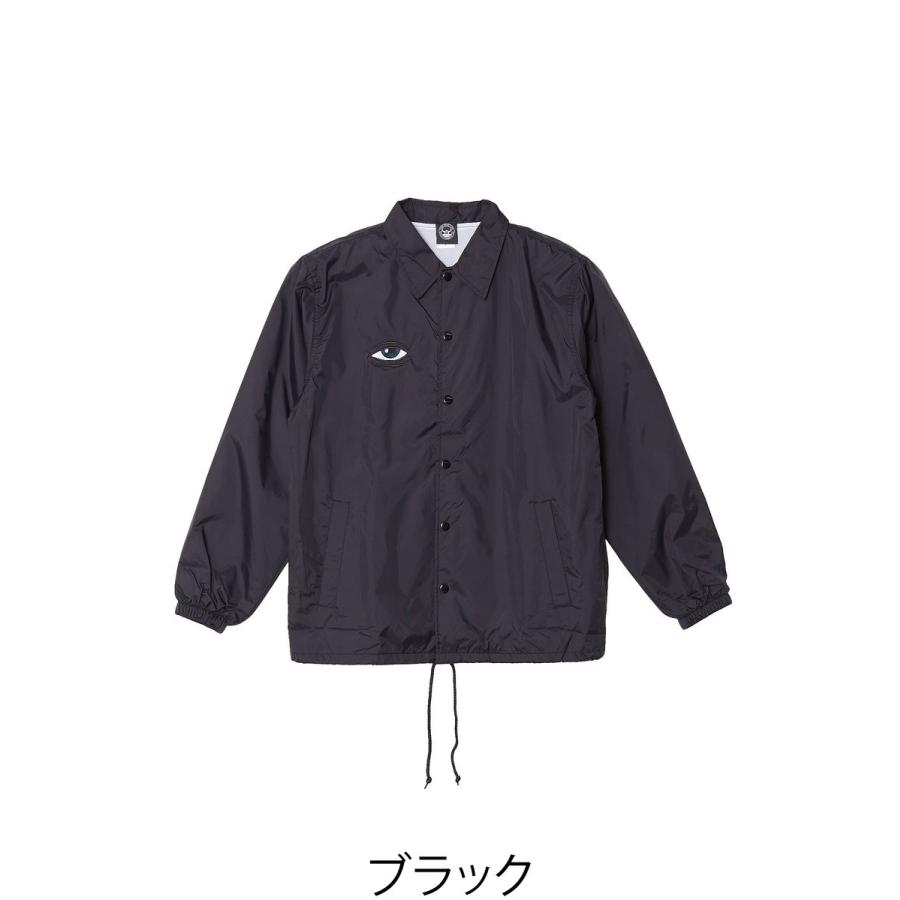 TOY MACHINE トイマシーン コーチジャケット メンズ ナイロン ジャケット 春 アウター ブルゾン ジャンパー ジャンバー 黒 | improves | 03