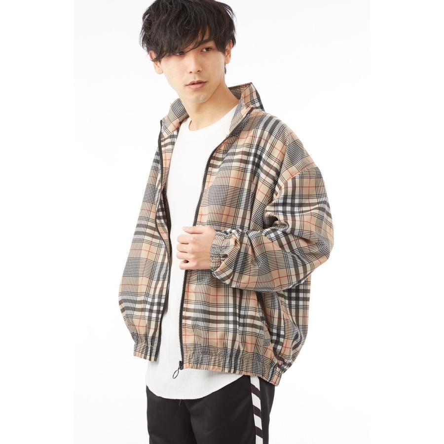 improves（インプローブス） ビッグシルエット チェック ナイロン