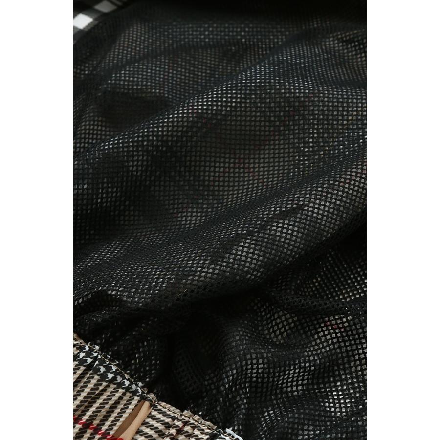 ビッグシルエット チェック ナイロンジャケット メンズ ストリート 春 アウター ブルゾン ジャンパー トラックジャケット | improves | 19