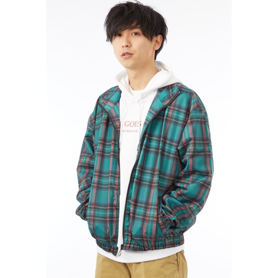 improves（インプローブス） ビッグシルエット チェック ナイロン