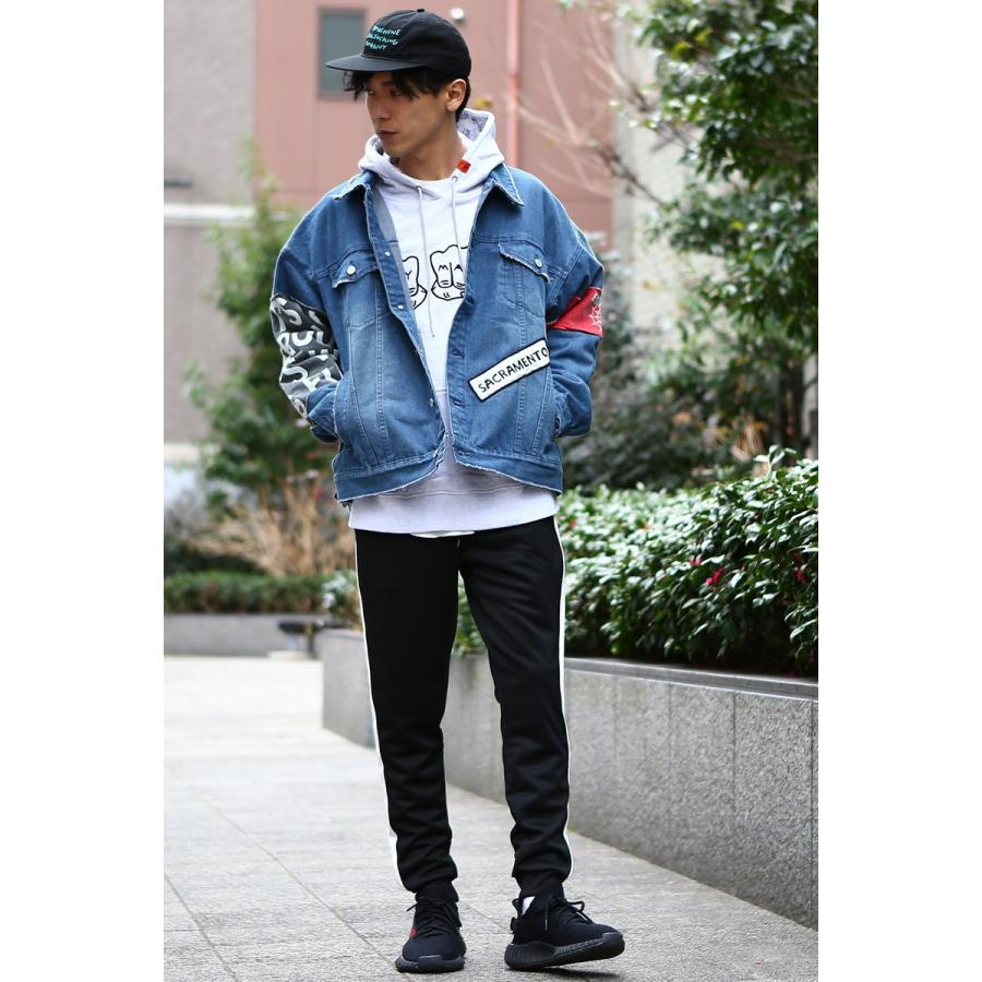 ビッグシルエット ジージャン メンズ Gジャン デニムジャケット オーバーサイズ ビッグサイズ 春 アウター ブルゾン | improves | 11