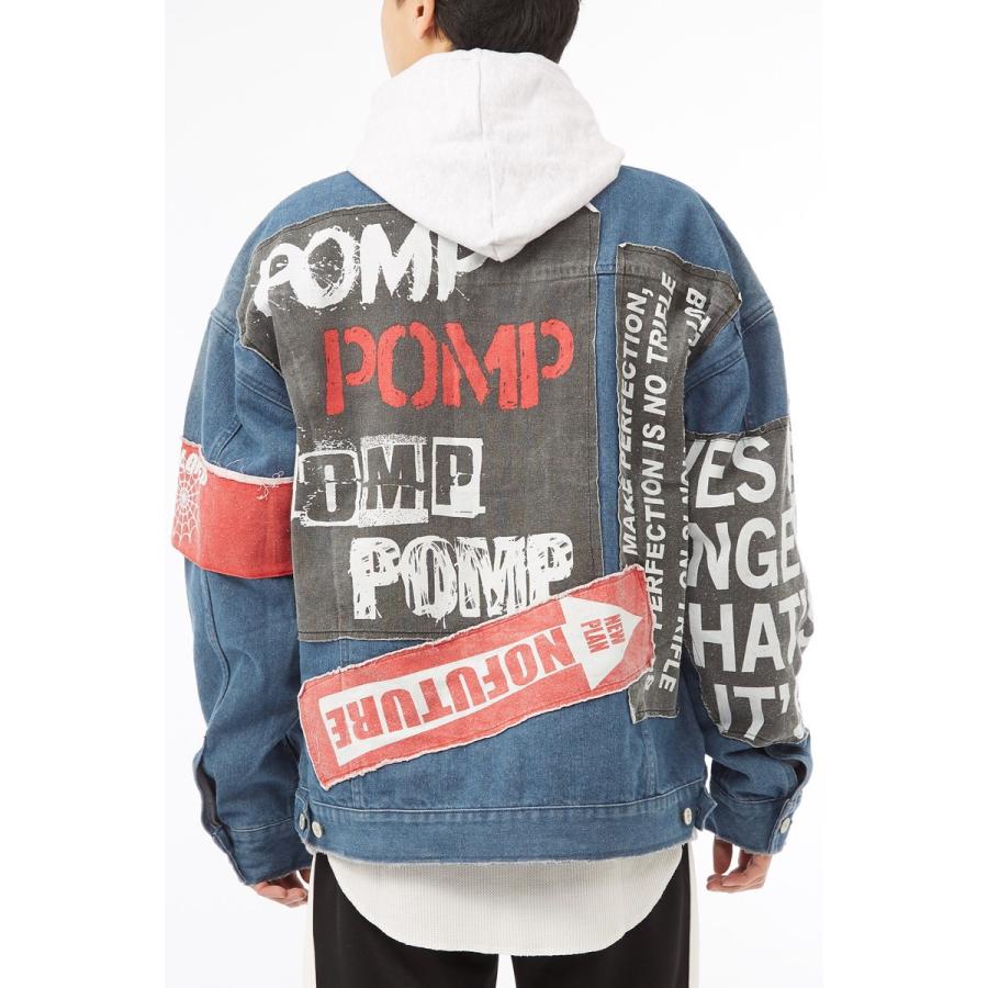 ビッグシルエット ジージャン メンズ Gジャン デニムジャケット オーバーサイズ ビッグサイズ 春 アウター ブルゾン | improves | 14