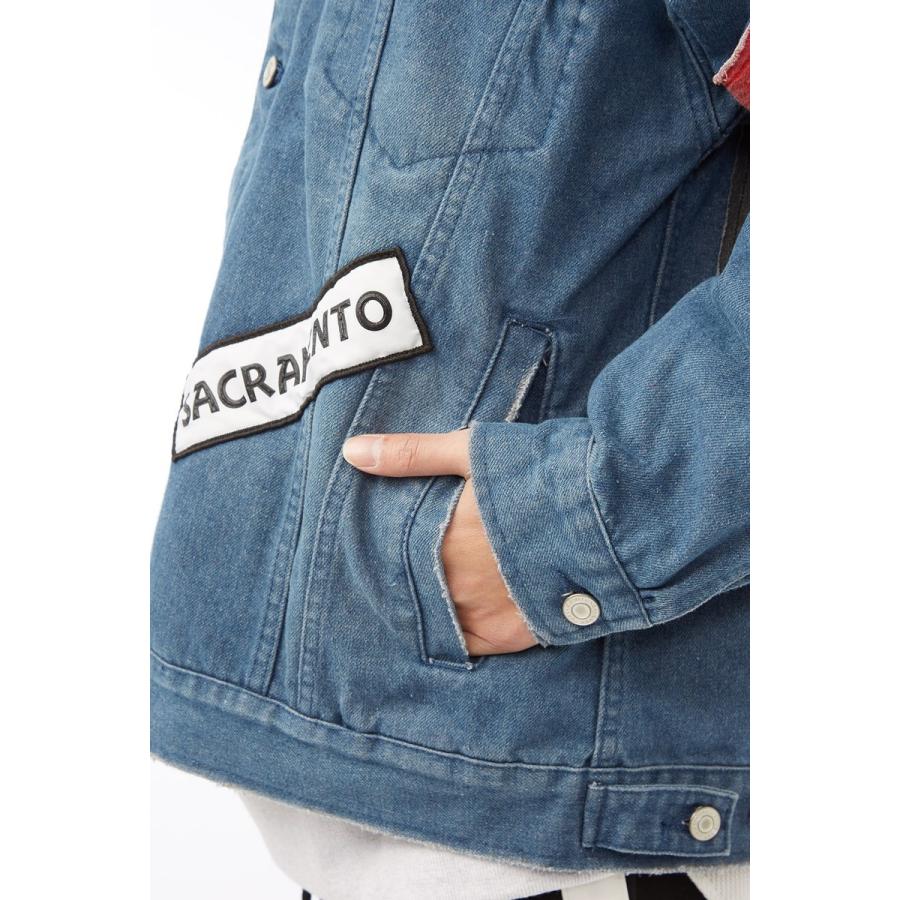 ビッグシルエット ジージャン メンズ Gジャン デニムジャケット オーバーサイズ ビッグサイズ 春 アウター ブルゾン | improves | 17