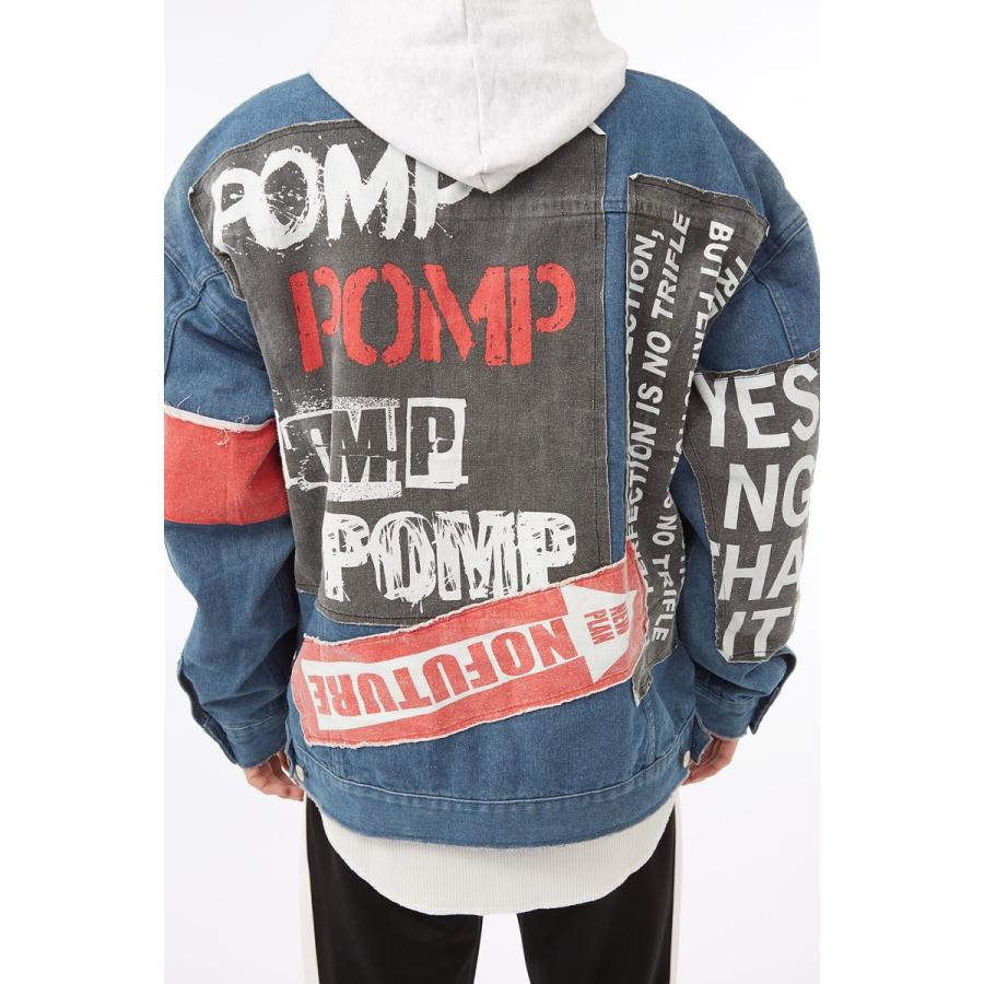 ビッグシルエット ジージャン メンズ Gジャン デニムジャケット オーバーサイズ ビッグサイズ 春 アウター ブルゾン | improves | 18