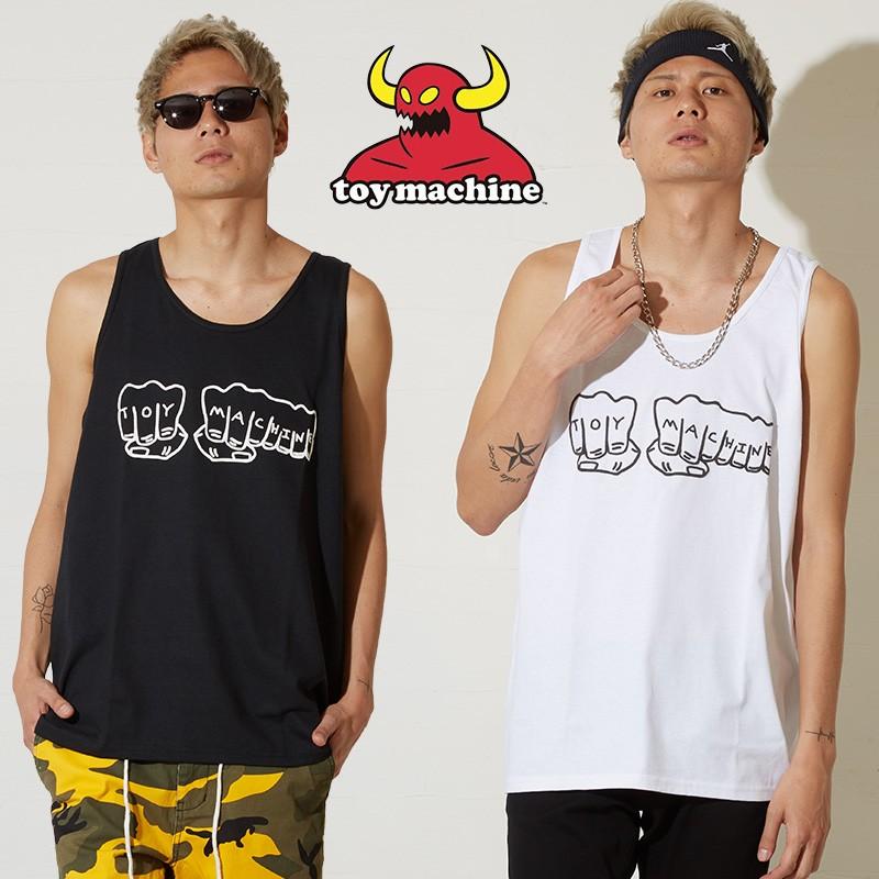 Toy Machine トイマシーン タンクトップ メンズ Tシャツ ノースリーブ カットソー ブランド ロゴ プリント 白 Improves インプローブス 通販 Yahoo ショッピング