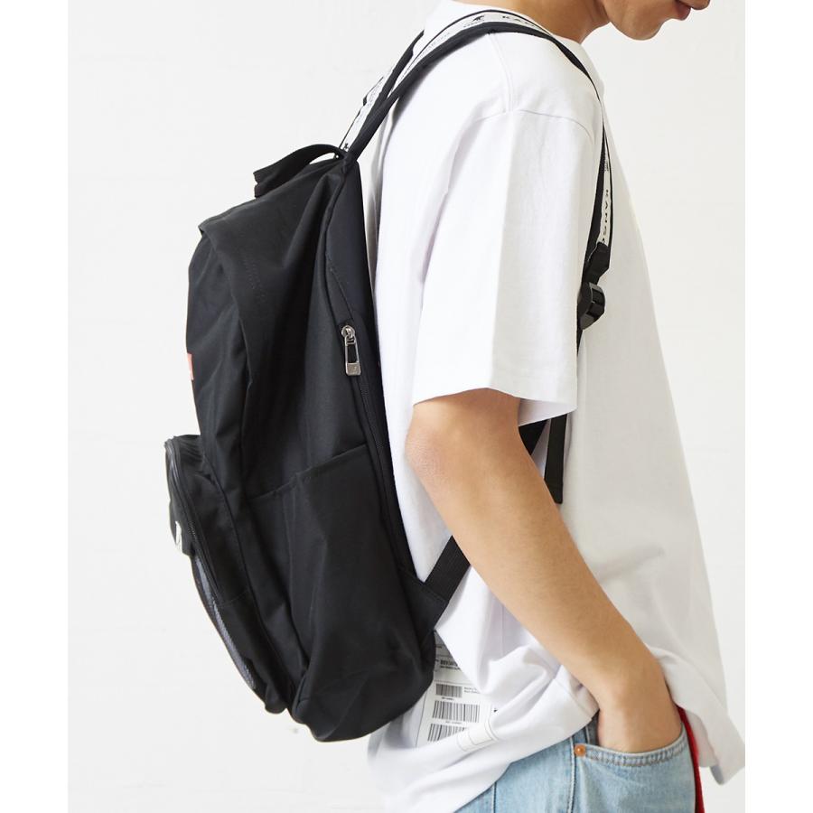 KANGOL カンゴール リュック メンズ バックパック デイパック リュックサック ポーチ付き バッグ ブランド 黒 | KANGOL | 03