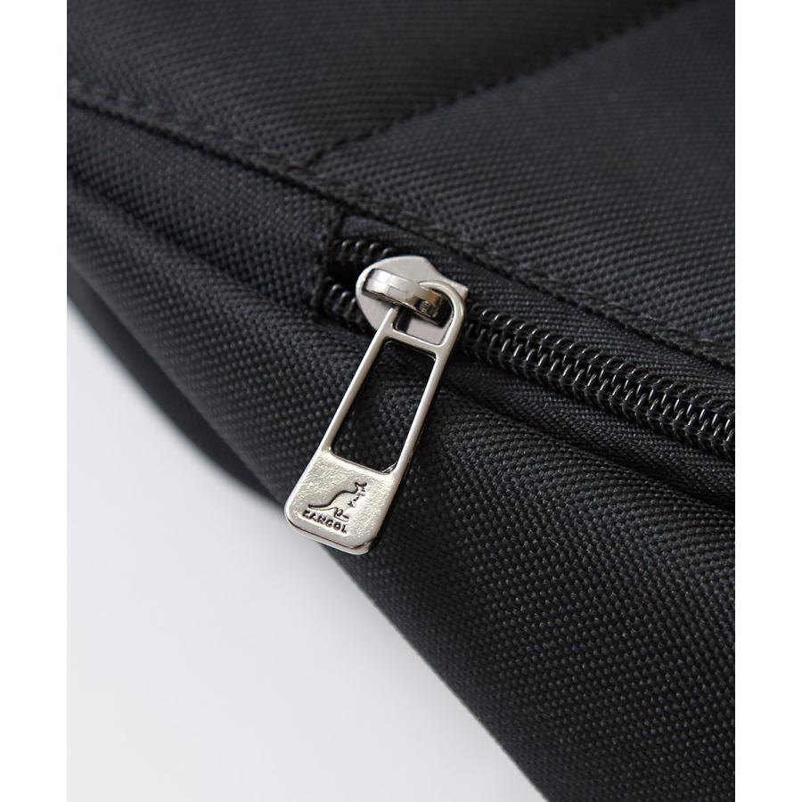 KANGOL カンゴール リュック メンズ バックパック デイパック リュックサック ポーチ付き バッグ ブランド 黒 | KANGOL | 09