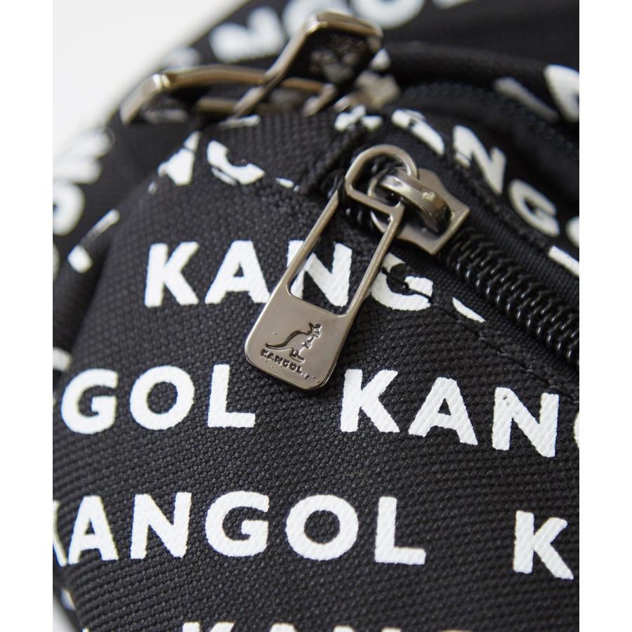 KANGOL カンゴール ウエストバッグ メンズ ウエストバック ウエスト ポーチ ボディバッグ ショルダーバッグ 黒 | KANGOL | 10