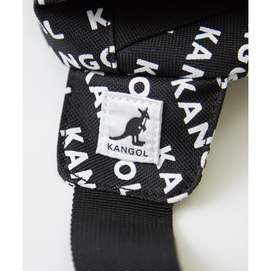 KANGOL カンゴール ウエストバッグ メンズ ウエストバック ウエスト ポーチ ボディバッグ ショルダーバッグ 黒 | KANGOL | 12