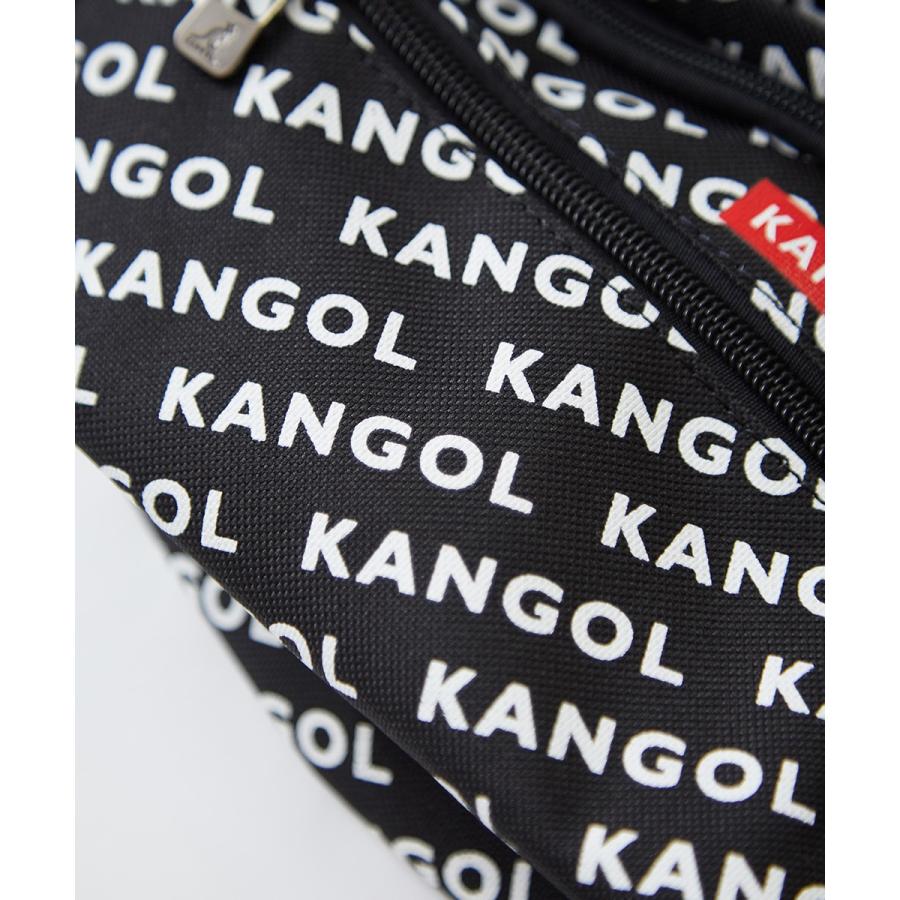 KANGOL カンゴール ウエストバッグ メンズ ウエストバック ウエスト ポーチ ボディバッグ ショルダーバッグ 黒 | KANGOL | 08