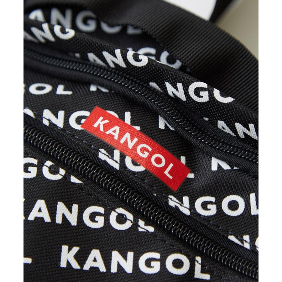 KANGOL カンゴール ウエストバッグ メンズ ウエストバック ウエスト ポーチ ボディバッグ ショルダーバッグ 黒 | KANGOL | 09