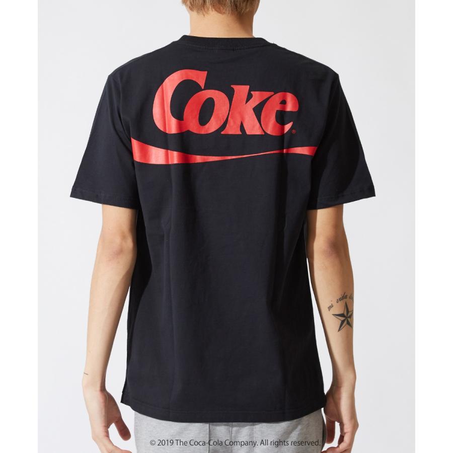 Coca Cola コカコーラ Tシャツ メンズ 半袖 クルーネック