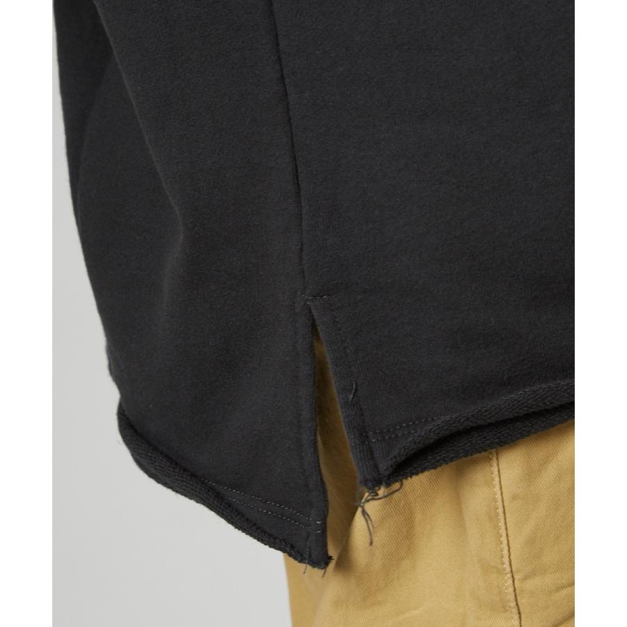 ビッグシルエット トレーナー メンズ ビッグTシャツ 7分袖 Tシャツ 七分袖 無地 スウェット カットソー オーバーサイズ ビッグサイズ | improves | 16