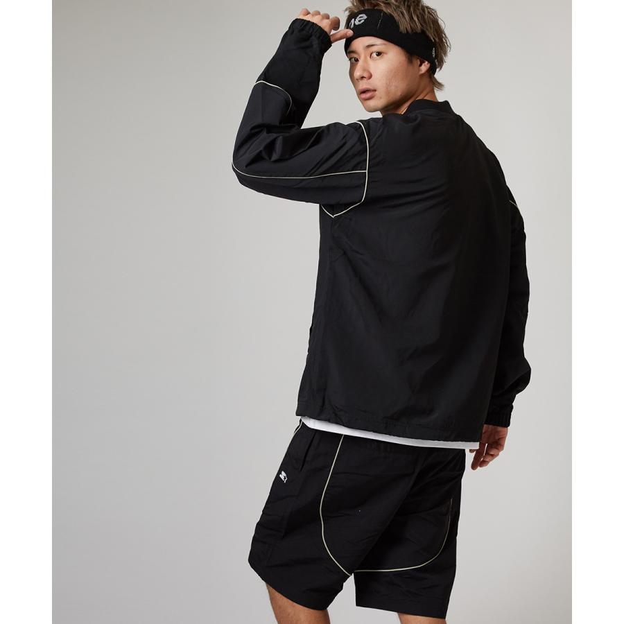 STARTER BLACK LABEL スターターブラックレーベル ナイロン プルオーバー メンズ トップス 春 アウター ブランド ブラック 黒 ストリート系 improves | improves | 03