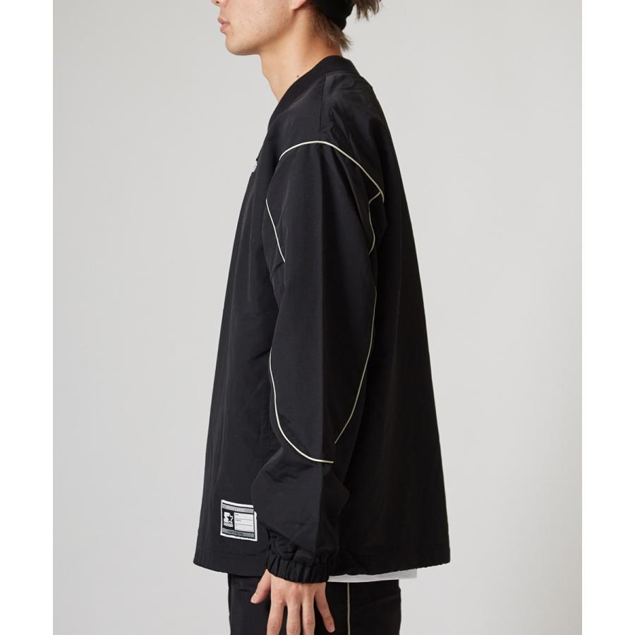 STARTER BLACK LABEL スターターブラックレーベル ナイロン プルオーバー メンズ トップス 春 アウター ブランド ブラック 黒 ストリート系 improves | improves | 05