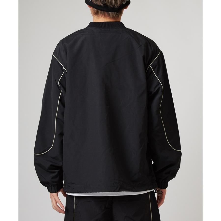 STARTER BLACK LABEL スターターブラックレーベル ナイロン プルオーバー メンズ トップス 春 アウター ブランド ブラック 黒 ストリート系 improves | improves | 06