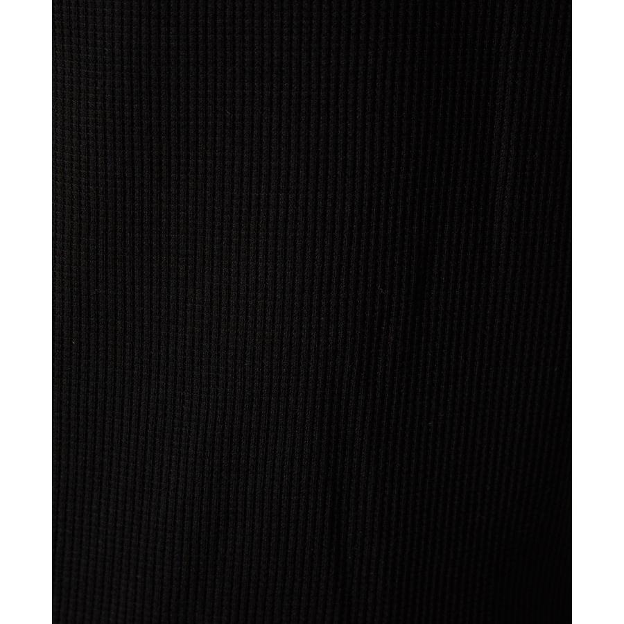 タンクトップ メンズ ロングタンク ロング丈 カットソー 無地 ワッフル Tシャツ ホワイト ブラック グレー 白 黒 韓国ファッション | improves | 11