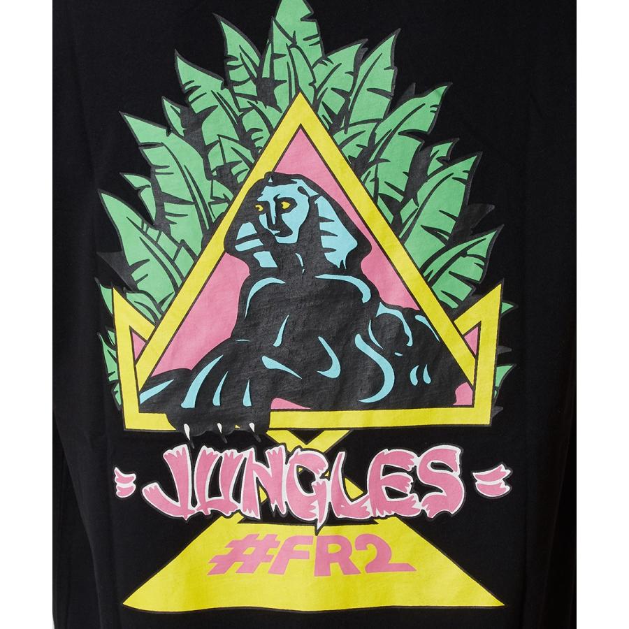 JUNGLES × #FR2 ジャングルズ Tシャツ メンズ 半袖 ブランド ロゴ クルーネック カットソー ジャングルス 白 | improves | 12