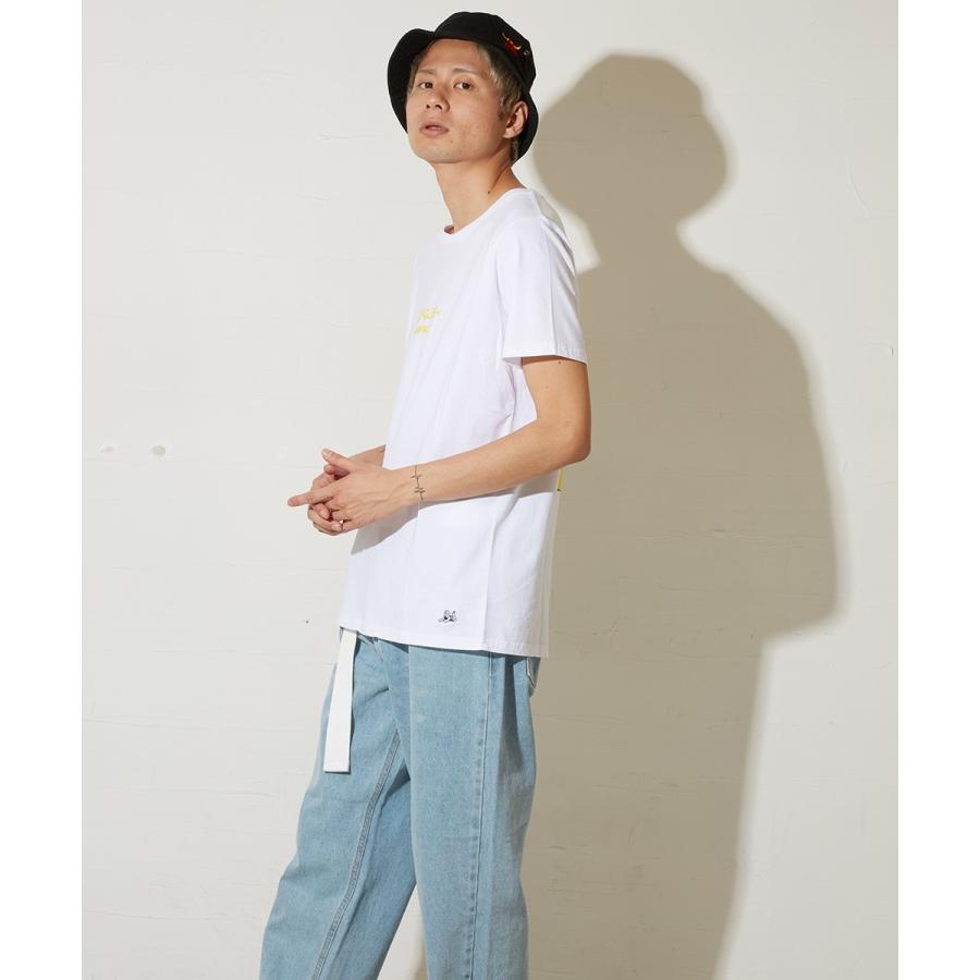 JUNGLES × #FR2 ジャングルズ Tシャツ メンズ 半袖 ブランド ロゴ クルーネック カットソー ジャングルス 白 | improves | 02