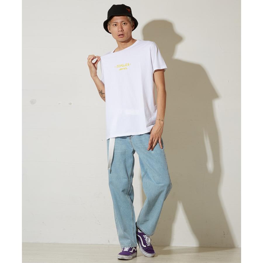 JUNGLES × #FR2 ジャングルズ Tシャツ メンズ 半袖 ブランド ロゴ クルーネック カットソー ジャングルス 白 | improves | 03