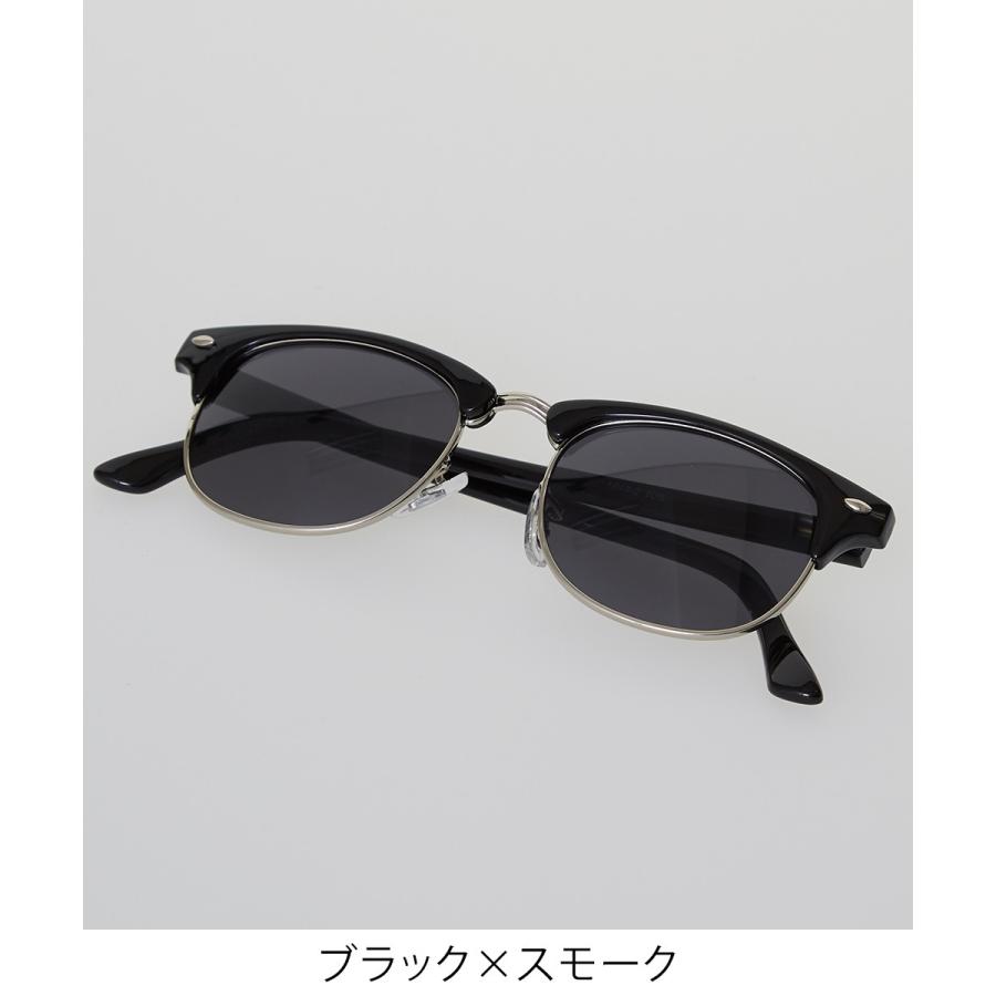 伊達メガネ サングラス メンズ サーモント メガネ 眼鏡 めがね おしゃれ UVカット 伊達眼鏡 だてめがね 薄い色 ウェリントン improves | improves | 04