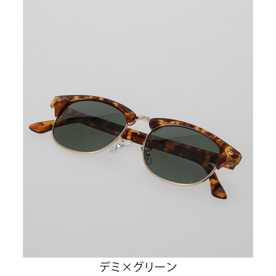 伊達メガネ サングラス メンズ サーモント メガネ 眼鏡 めがね おしゃれ UVカット 伊達眼鏡 だてめがね 薄い色 ウェリントン improves | improves | 07