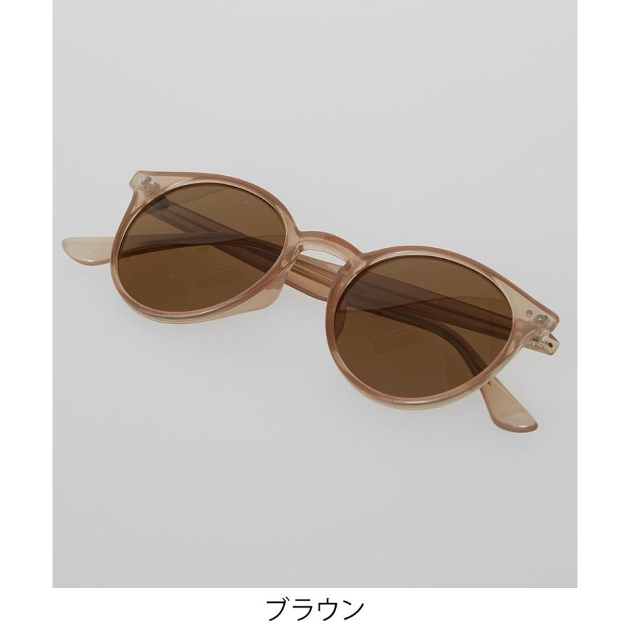 伊達メガネ サングラス メンズ ボストン メガネ 眼鏡 めがね おしゃれ UVカット 伊達眼鏡 だてめがね 薄い色 カラーレンズ 丸 improves | improves | 01